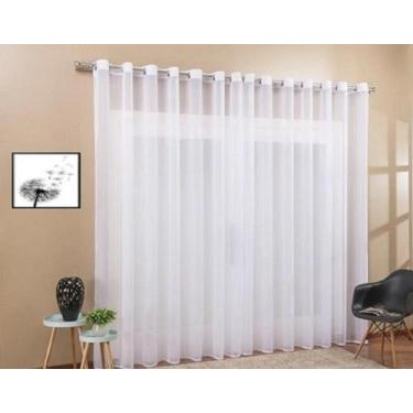 Imagem de Cortina Voil 6,00 De Largura X 3,00 De Altura - Confecções evangelista