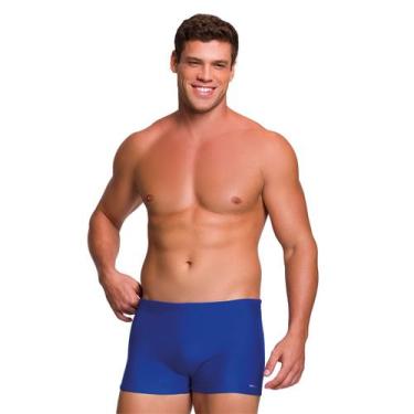 Imagem de Sunga Selene Boxer Verão Box Masculina Com Cordão Interno, M, Royal