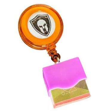 Imagem de Porta Giz Sinuca Retratil Roller Clip - AJAS1980, Roxo