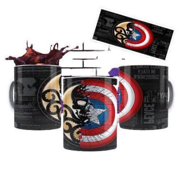 Imagem de Caneca Capitão América Cerâmica REF29 - mlg