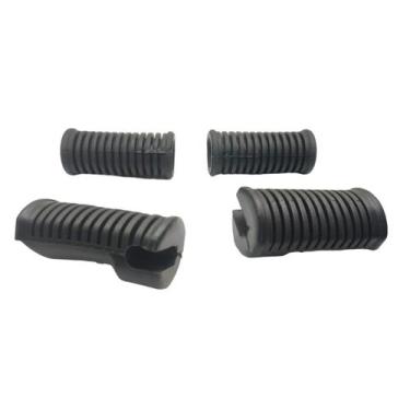 Imagem de Kit Borracha Pedaleira Dianteira e Traseira Suzuki Yes 125 - MMB/BRV