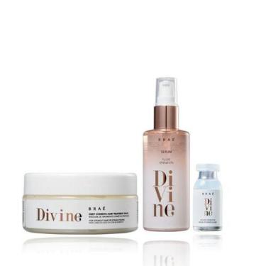 Imagem de BRAÉ Divine Máscara Capilar 200g+Sérum Reparador 60ml+Ampola 13ml