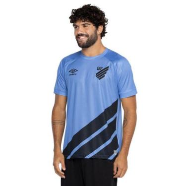 Imagem de Camisa Umbro Athletico Paranaense II 2023/24 Masculina, Azul, G
