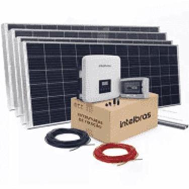 Imagem de Kit de energia solar Intelbras