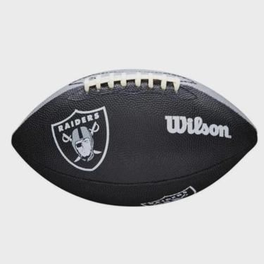 Imagem de Bola de Futebol Americano Wilson Logo Jr Las Vegas Raiders