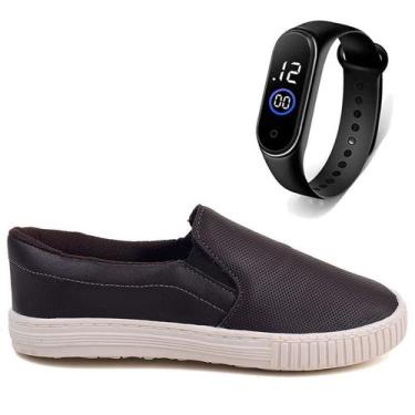 Imagem de Sapatilha Infantil Sapatenis Tenis Calce Facil Casual Social LIGHT + R