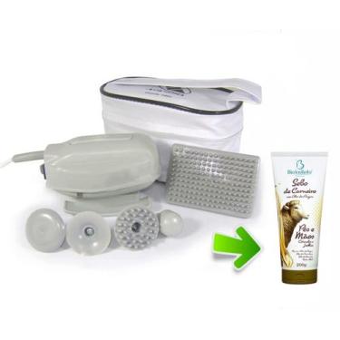 Imagem de Massageador Elétrico Anatômico Aoyama + Creme Sebo Carneiro, 220V