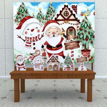 Imagem de Kit Festa  Rubi Natal Aquarela - IMPAKTO VISUAL