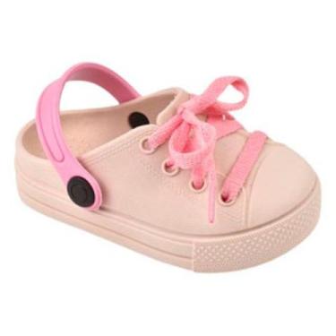 Imagem de Sandália Babuche Tênis Papete com Cadarço Infantil Menina Menino Leve 