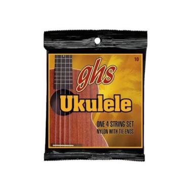 Imagem de Encordoamento Para Ukulele Afinação Em D (Ré) Hawaiian SET 10 - GHS