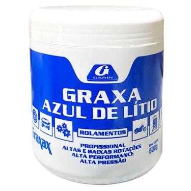 Imagem de Graxa De Lítio Azul Para Rolamentos Profissional Garin 500g