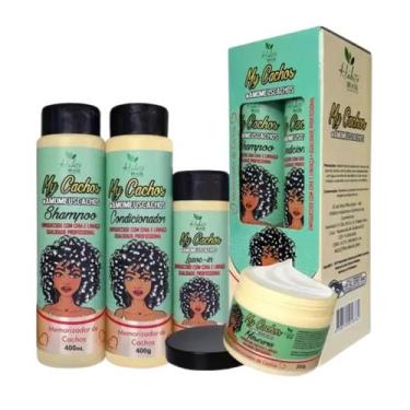 Imagem de Kit capilar my cachos - cachos definidos e com um brilho natural - 4 i