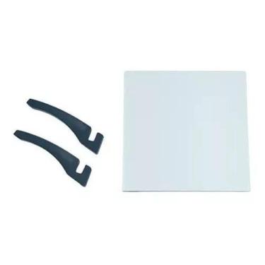 Imagem de 5 Azulejos Sublimatico Eliane Branco 20x20 + Suporte, Branco