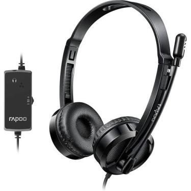 Imagem de Headset Rapoo H120 com Fio USB