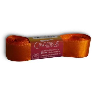 Imagem de Fita de Cetim 22MM 10M Laranja - Fitas Cinderela