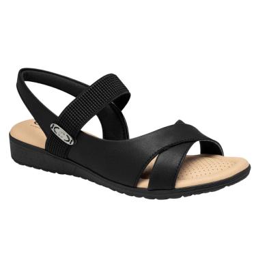 Imagem de Sandalia anabela feminina campesí confortável ortopédica CP611 - Feminino