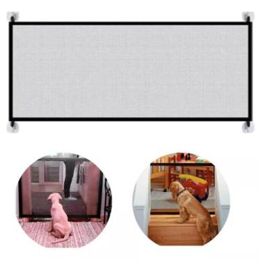 Imagem de Tela Rede de Proteção P/ Cachorro Pets Bebe Cercado Flexível - Zein