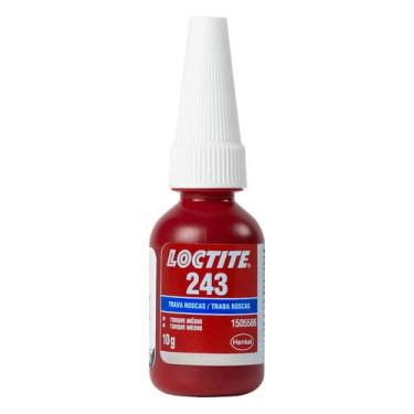 Imagem de Adesivo Trava Roscas Anaeróbico Médio Torque Azul 10g Loctite 243, 10g