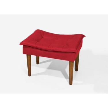 Imagem de Banquinho para penteadeira espuma d-28 pillow pes palito - DELACOSTE E