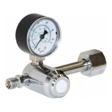 Imagem de Válvula Reguladora P/ Cilindro Oxigênio O2 Cabo Longo Protec - Pool, P
