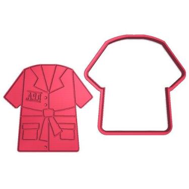 Imagem de Cortador Marcador Jaleco Detetives do Prédio Azul DPA - DOCEIMPRESSO, 