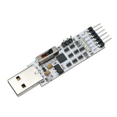 Imagem de Módulos seriais USB para TTL, conversor serial multinível, suporta 5 V/3,3 V/2,5 V/1,8 V, comutação de nível quádruplo opcional Serial Master Chip FT232 CH340 CP2102, módulo USB para uart de alta