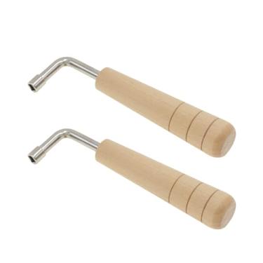 Imagem de CashBeat 2 peças chave de afinação profissional de harpa de lira, design universal em forma de L para afinação fácil e precisa de harpas automáticas, harpas de melodia e outros pequenos instrumentos