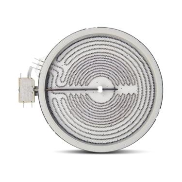 Imagem de Elemento radiante de superfície dupla atualizado DG47-00043B WB30T10116 DG47-00043A compatível com GE Samsung Stove Element Replacement WB30X38930 PS4240841 AP5576877 PS16225970 Elemento de superfície