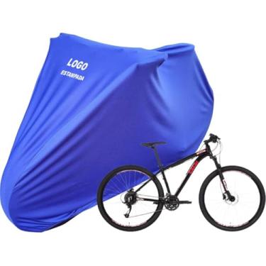 Imagem de Capa Para Proteger Pintura Bike Caloi Mojave Mtb Aro 29 (Azul)