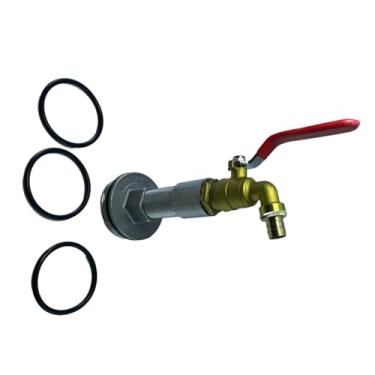 Imagem de ＫＬＫＣＭＳ de barril, de tambor para tambor de 55 galões, de barril sem vazamento, rosca de 2 "para outros recipientes de líquidos, Comprimento 16.5 cm