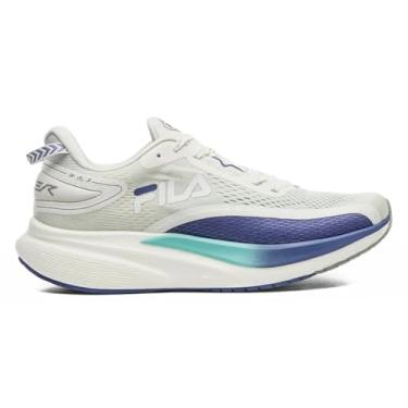 Imagem de Tênis Fila Racer T2 Extreme Off White e Azul