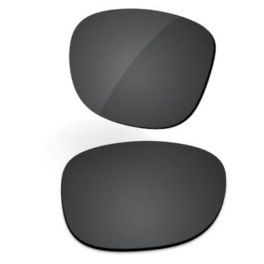 Imagem de LenzReborn Lente polarizada de substituição para óculos de sol RayBan Stories Wayfarer RW4002 50 mm - preto escuro - polarizado