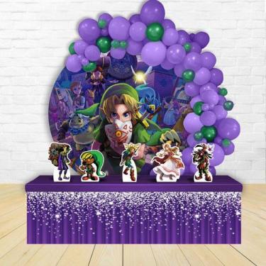Imagem de KIT FESTA KIT FESTA PAINEL REDONDO Decoração Infantil The Legend of Ze