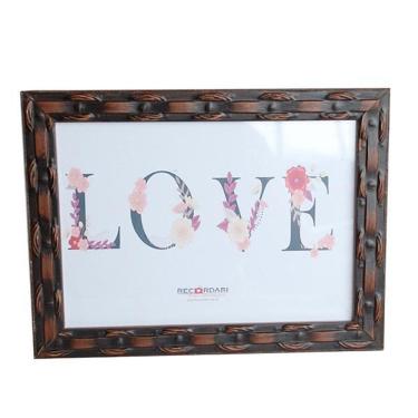 Imagem de Porta Retrato 20X25 Madeira Vintage 20 Mm Recordari 100/05