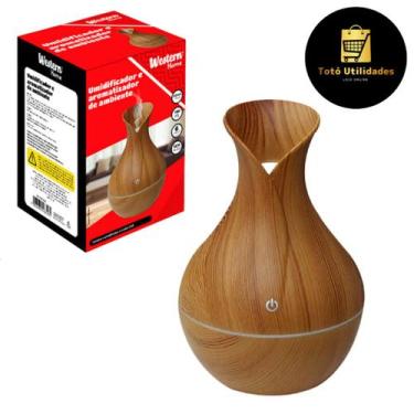 Imagem de Umidificador Aromatizador Bambu Touch USB 7 Cores 150ml Western