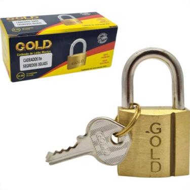 Imagem de Gold Cadeado  Mesmo Segredo 25 C/12