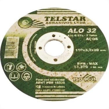 Imagem de Telstar Disco Corte Ferro 110 X 20 - Kit C/10 Pc