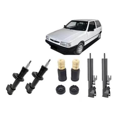 Imagem de 4 Amortecedor kit Suspensão Uno 94 até 2012 todos - Millenium
