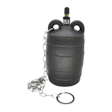 Imagem de Ioensy Plugue de tubo inflável, plugue pneumático com corrente e plugue de teste de bola para a cozinha para cozinha drenagem de drenagem cano doméstico, para Dn75