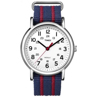 Imagem de Relógio Weekender Unissex 38mm, TIMEX T2N7479J, Azul