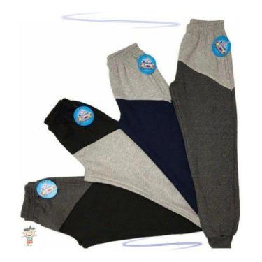 Imagem de Kit 2 Calças De Moletom Juvenil 10 Ao 16 Novidade - Paraíso Do Conjunt