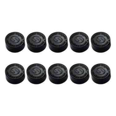 Imagem de Kit 10 Botões Footswitch Topper Pedal Top Santo Angelo Preto, Preto