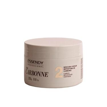 Imagem de Essendy Máscara Capilar Repositora de Carbono, Série Carbonne, 250ml | Nutrição Profunda e Suavidade Capilar