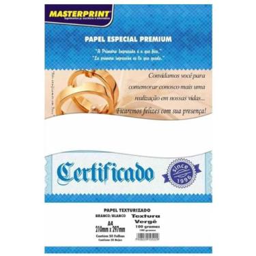 Imagem de Papel Especial Master Verge 180g A4 50fls - Masterprint