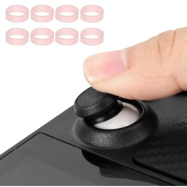 Imagem de Protective Rocker Rubber Ring Compatible with ASUS ROG Ally/Steam Deck/PS5/PS4/Nintendo Switch Pro Controller - Durable Grip Protection Accessories (Pink)