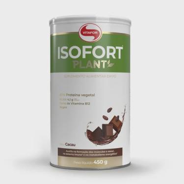 Imagem de Isofort Plant- Proteína Vegana - 450gr Cacau - Vitafor