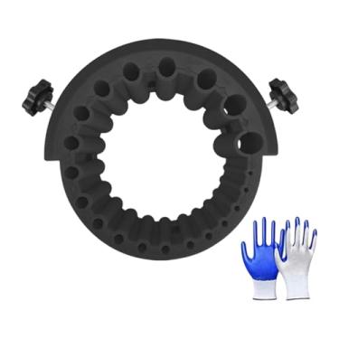 Imagem de ＡＷＨＡＯ Ferramenta de perfuração Ferramenta de malha de tamanho múltiplo Bit Bits Acessórios de peças de reposição 115 ou 125 Grinder de gripagem Bit, Preto