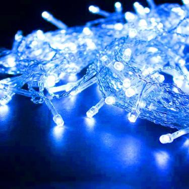 Imagem de Cortina Cascata 960 Leds Natal Festa 2 metros e 80 cm Decoracao Azul