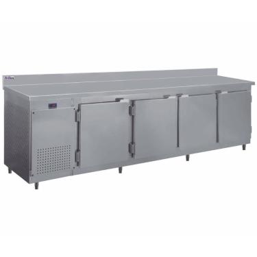 Imagem de Balcão De Serviço Para Chopp 2,9m Rf046c Frilux Balcão Refrigerado Inox 220v
