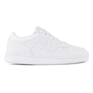 Imagem de Tênis New Balance 480 Low Masculino, 38, Branco
